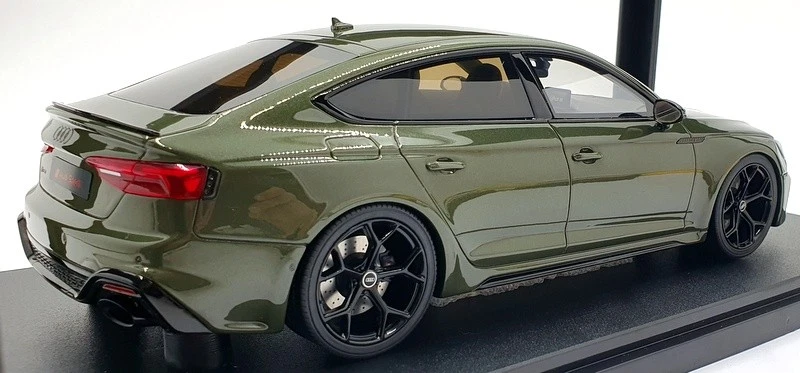 GT Spirit 1/18 Scale Resin GT469 - Audi RS 5 Sportback Competition 2023 - Green - Image 2 of 4
