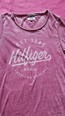 Tommy Hilfiger, Kurzarm-Shirt , rosé , Gr.S - Bild 1 von 4