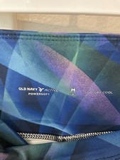 Old Navy Active Girls Youth Geometric Pull-On Stretch Skort Short Size M-8