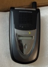 NOS Rare Sanyo Model VI-2300 Gun Metal Grey/Blue Cell Phone Wireless