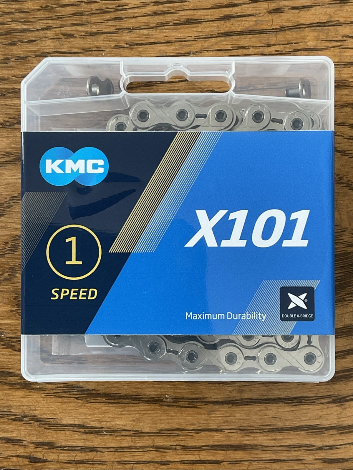 KMC X101 Silver 112 Link Single Speed Bike Bicycle Chain