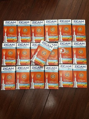 Lotx19 Zicam Cold Remedy No Drip Nasal Spray W/Cooling Menthol Eucalyptus Ex8/26
