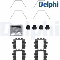 Delphi LX0705 ZubehöRsatz FüR Scheibenbremsbelag ZubehöRsatz Bremsbelag