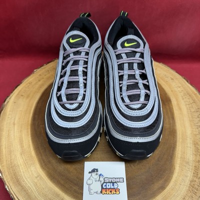 Nike Air Max 97 OG QS Neon Black Volt Silver 921826 004 Size 9 90