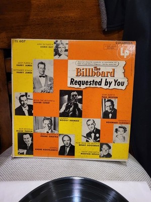 The Billboard Requested By You CL 607 Mono VG+ Vinyl VG Cover Columbia 6 Eye