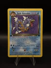Dark Gyarados 25/82 1st Edition Pokemon Card - WOTC - Team Rocket - LP