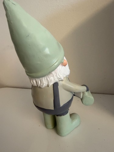 Cute Fun Garden Gnome Ornament 19.5cm 'Welcome to our garden' - Picture 5 of 5