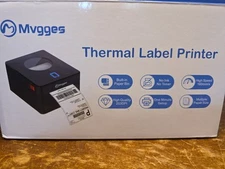 Mvgges Bluetooth Thermal Shipping Label Printer, 4X6 Label Printer Windows & MAC