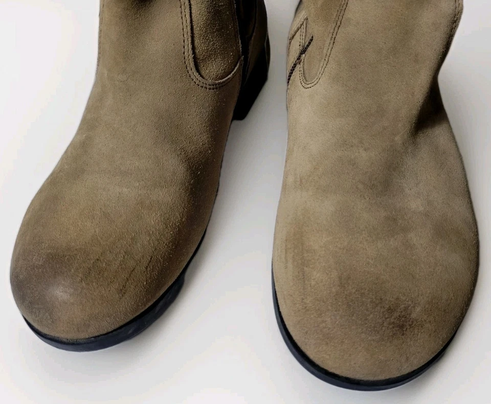 Botas holgadas Birkenstock Sarnia de gamuza encerada cómodas con cremallera para mujer 40 9 botines  Foto 4 de 4