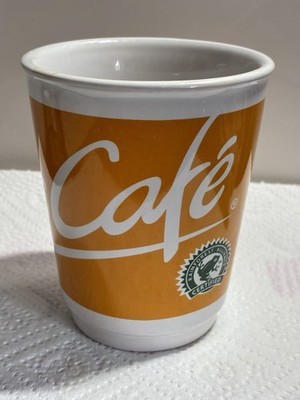 Mc Donald`s Kaffee- Becher Mc Cafe Orange 2008