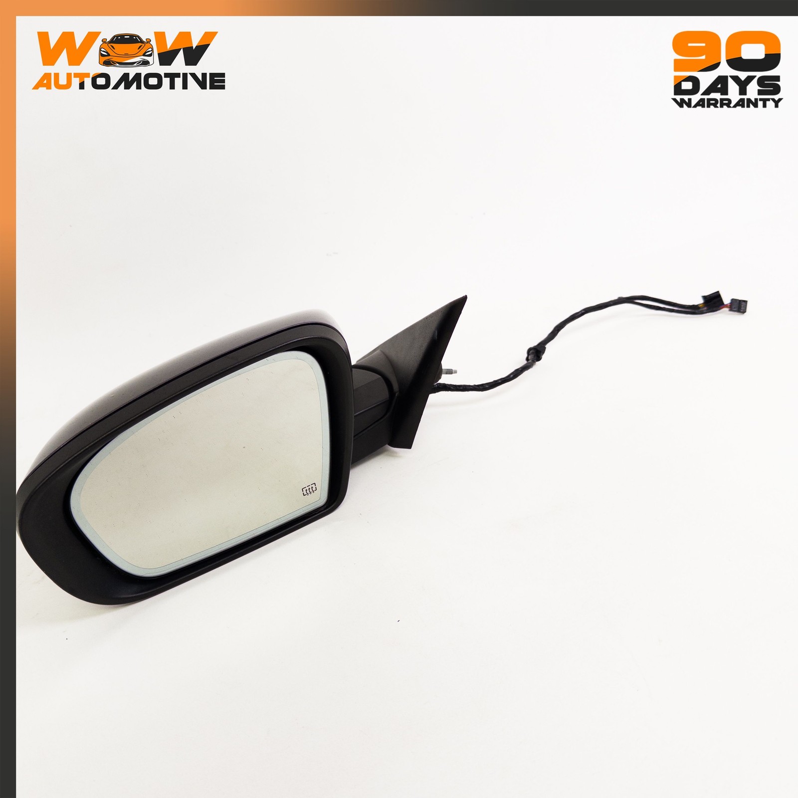 17-19 MASERATI GHIBLI LEFT DRIVER SIDE REAR VIEW DOOR MIRROR ASSEMBLY OEM