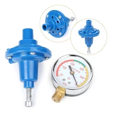 Cow Goat Adjustable Vacuum Regulator Gauge Tee Adapter Surge Devanal Milker Kit