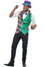 Mardi Gras Man Funny Adult Costume Kit