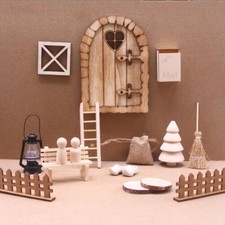 Zestaw drzwi Wichtel 16 szt. Drzwi wagowe Zestaw wag Drzwi karłowate Skrzynka pocztowa Boże Narodzenie