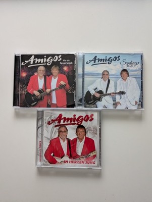 CD-Sammlung: 3 CD`s - AMIGOS - 3 x Album - Zustand sehr gut !!!!
