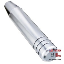 Long Shift Knob Car Gear Stick Weighted Shifter Knobs Extension Metal Silver