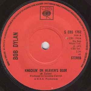Bob Dylan - Knockin' On Heaven's Door, 7'', (Vinyl)
