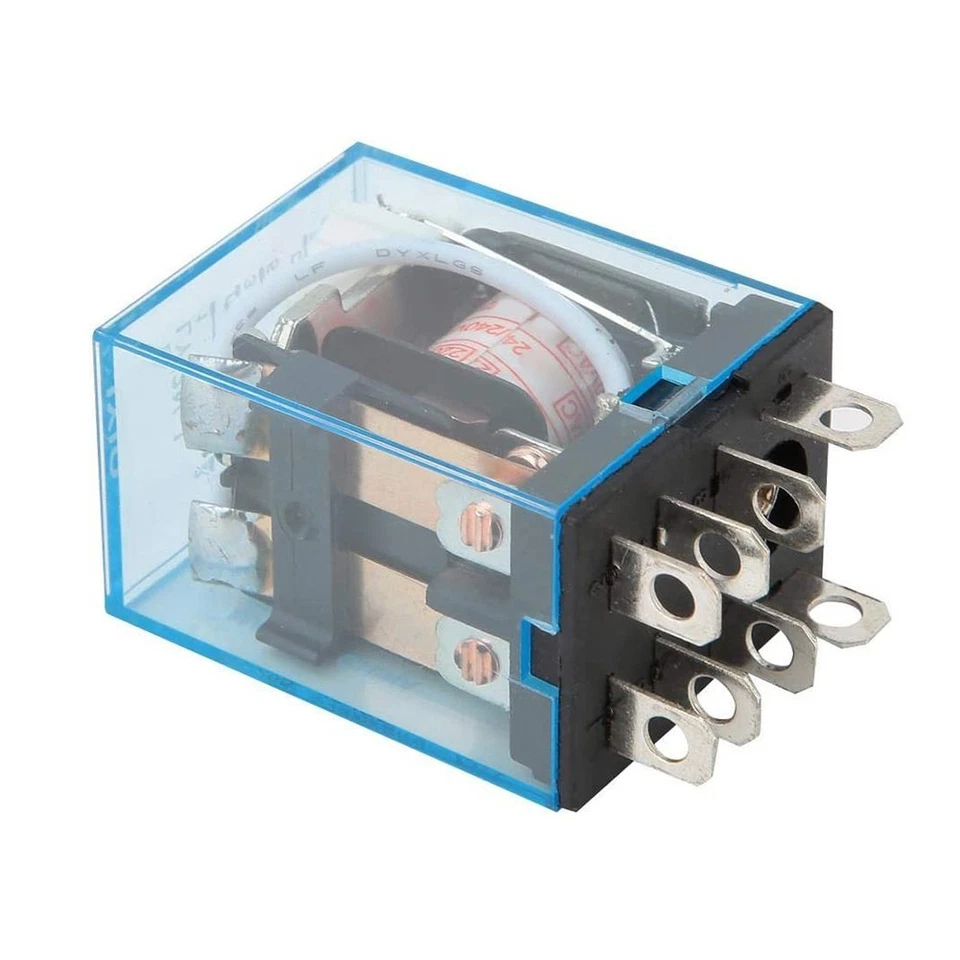 MARKENLOS Innovatives Design von LY2NJ Wechselstromrelais komplett mit Sockel Basisbaugrup
