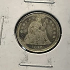 1842 P Seated Liberty Dime 10c 90% Silver US Coin