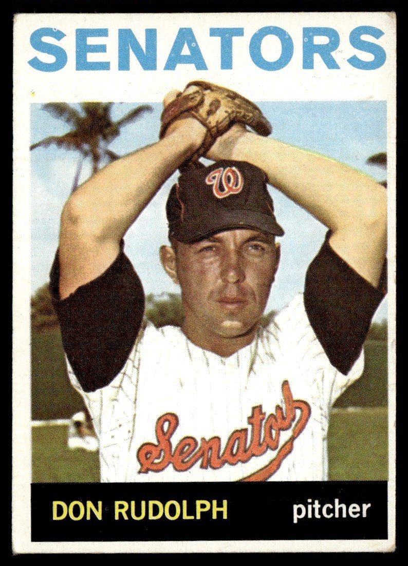 Don Rudolph #427 Baseball Cards 1964 Topps trading card — raw and PSA graded price guide