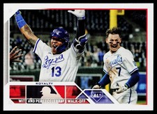 Royalty (Salvador Perez / Bobby Witt Jr.) 2023 Topps Update #US36 Royals