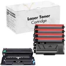 Toner e tamburo 1-4 compatibili con Brother TN3280 DR3200 MFC-8480DN DCP-8890DW