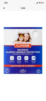 Maximum Allergy And Bedbug Mattress Protector Queen