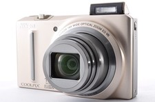 [Near Mint] Nikon Coolpix S9100 Gold 12.1MP 18x Compact Digital Camera JAPAN