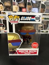 Funk Pop Retro Toys  GI Joe  Director Destro  109 Gamestop Exclusive