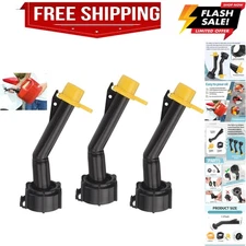 3 Pcs Fuel Gas Can Jug Spouts Nozzles & Rings & Caps for Blitz 900302 900092 ...