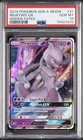 2019 POKEMON SUN & MOON HIDDEN FATES #31 MEWTWO GX PSA 10