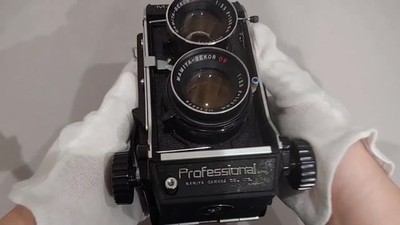 ⏯️Blue Dot【MINT++】Mamiya C330 Pro TLR + Sekor DS 105mm Lens F3