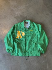 Vintage Oakland A's Swingster USA Mens Windbreaker Light Jacket M