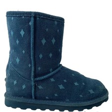 BearPaw Elle Toddler Zipper Teal Booties Toddler Size 7 NWB