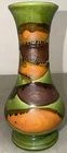 Vintage Royal Haeger Textured Green Earth Wrap Vase Mid Century Modern 11”