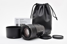 [Unused w/Hood] Sony FE 90mm f2.8 Macro G OSS Lens E Mount SEL90M28G From JAPAN