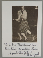 Autograph Austrian Theatre Actress Olivia Grigolli 2002 (131727)