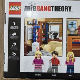 LEGO Ideas The Big Bang Theory #21302 New Sealed Minifigures Sheldon Leonard Amy