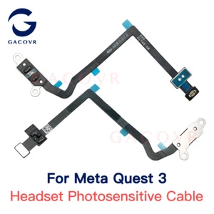 Nouvelle console d'écoute Câble flexible à induction photosensible pour Meta Quest 3 VR