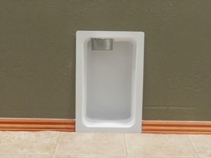 Construction Solutions DBX1000M White Dryer Box Metal w Trim