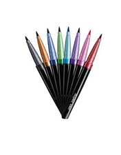 3 Count BIC Body Mark Temporary Tattoo Markers Pen Black Color Brush Tip
