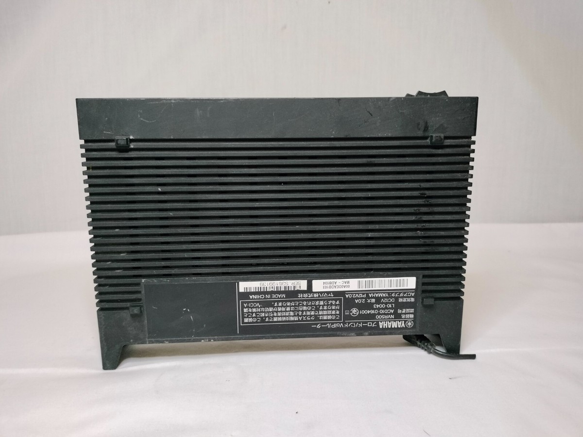 Yamaha NVR500 VoIP Router DC12V 2.0A Made in China | eBay