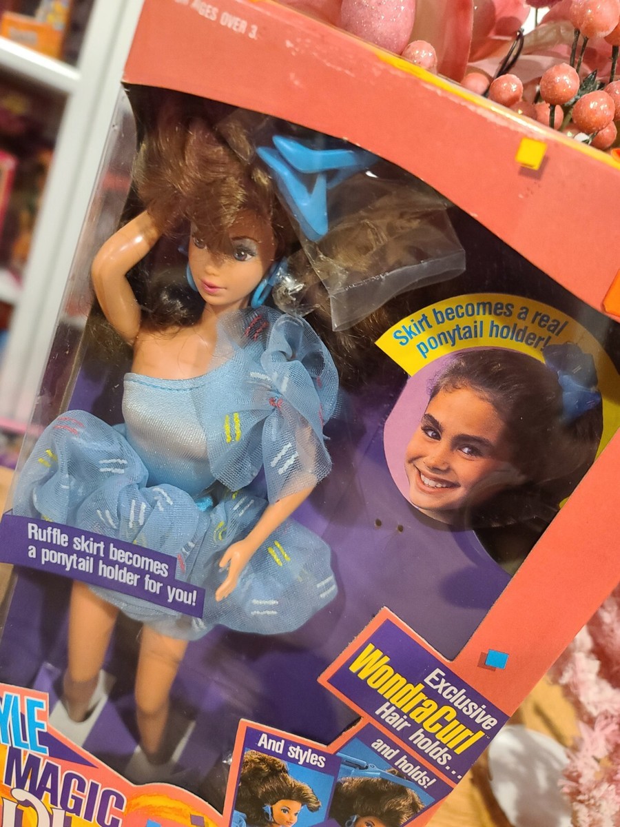 NEW! VINTAGE 1988 STYLE MAGIC WONDRACURL WHITNEY BARBIE! | eBay