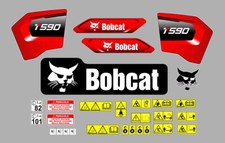 Bobcat T590 Decals Stickers Complete Kit
