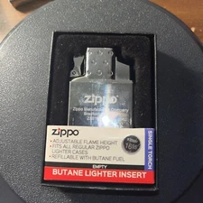 Zippo 65826 Single Torch Butane Lighter - Silver