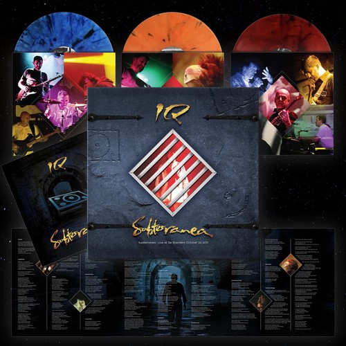 IQ - Subterranea: Live At De Boerderij October 22 2011 3-LP Colored Vinyl LE NEW - Imagen 3 de 11