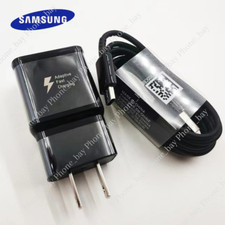 Adapter Fast Charger Type C With Phone Charging Cable For Samsung Galaxy Android