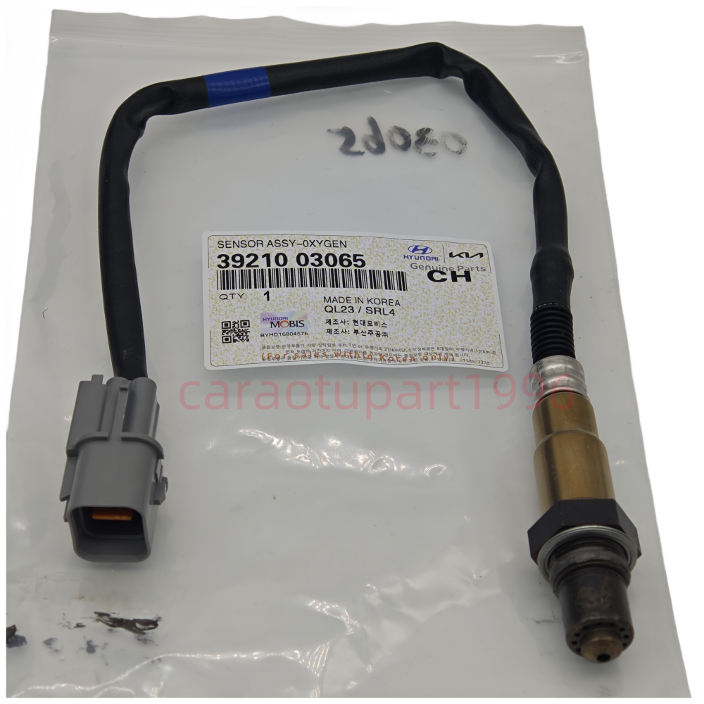 Sensore Ossigeno 4 Pin Sonda Lambda 4 Pin Per Kia E Hyundai - Compatibile Con I10, Ix35, Sonata, Rio, Soul, I20 Active - 39210-03065 Ricambio Sonda Lambda 39210-03065 - 4