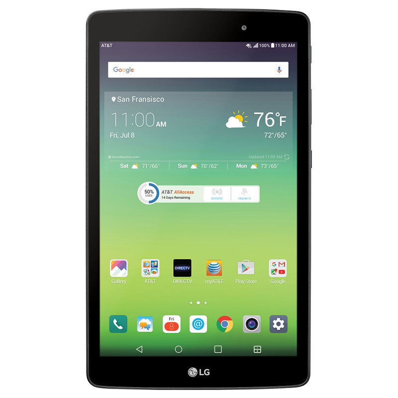 LG G Pad X 8" V520 - 32GB ( WIFI + 4G LTE) AT&T GSM Android Tablet