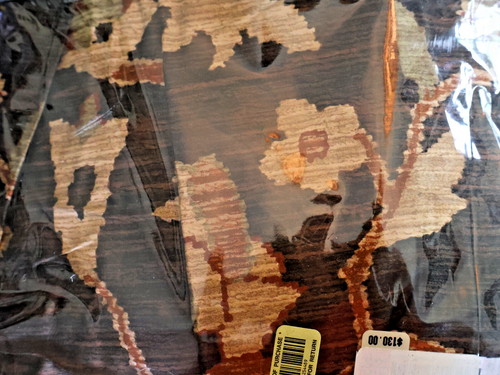 NWT BRAND NEW Ralph Lauren HARRIMAN Brown PAISLEY STD QUEEN Dust Ruffle 14" - Picture 2 of 5